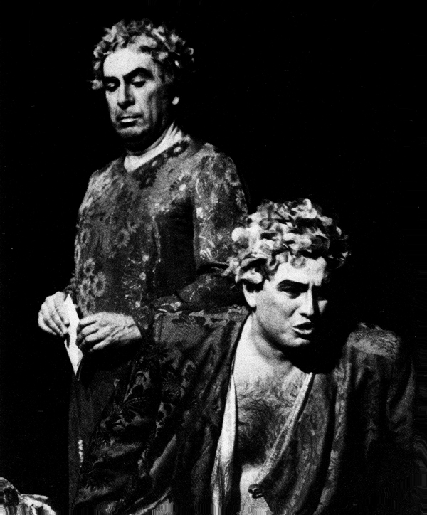 Andreas Agrelli (Publius) und Zachos Terzakis (Titus)