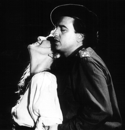 Zachos Terzakis (Don Jos) with Valerie Marestin (Carmen)